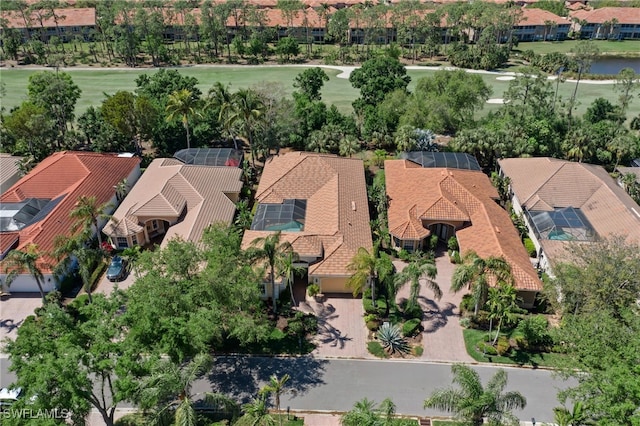 bird's eye view featuring a residential view