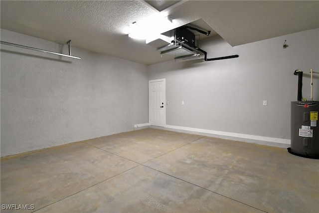 2810 64th St W, Lehigh Acres, FL 33971 - garage featuring water heater and baseboards