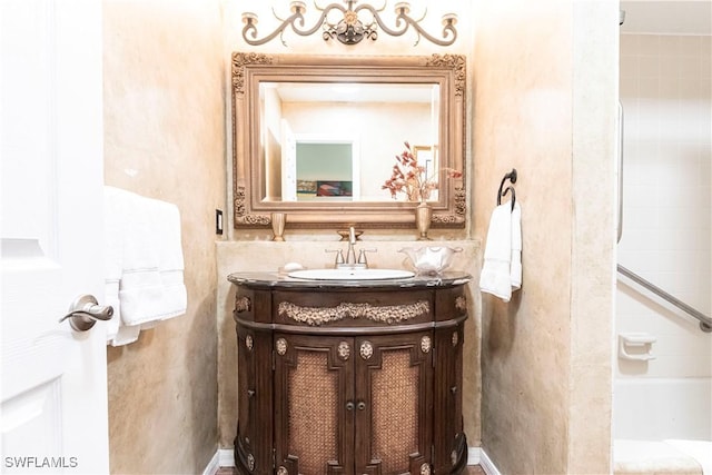 183 Old Tamiami Trl, Naples, FL 34110 - bathroom with vanity and a shower