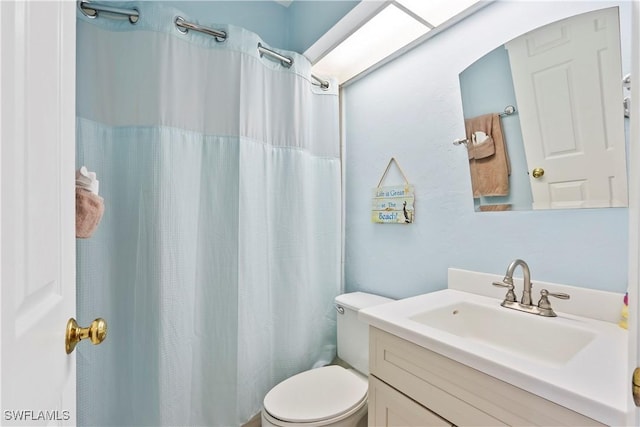 25900 Hickory Blvd Unit 405, Bonita Springs, FL 34134 - full bath with vanity, toilet, and curtained shower
