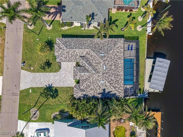 3619 SE 16th Pl, Cape Coral, FL 33904 - view from above of property