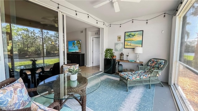 10139 Colonial Country Club Blvd S Unit 1006, Fort Myers, FL 33913 - sunroom / solarium featuring visible vents