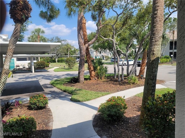 view of property's community