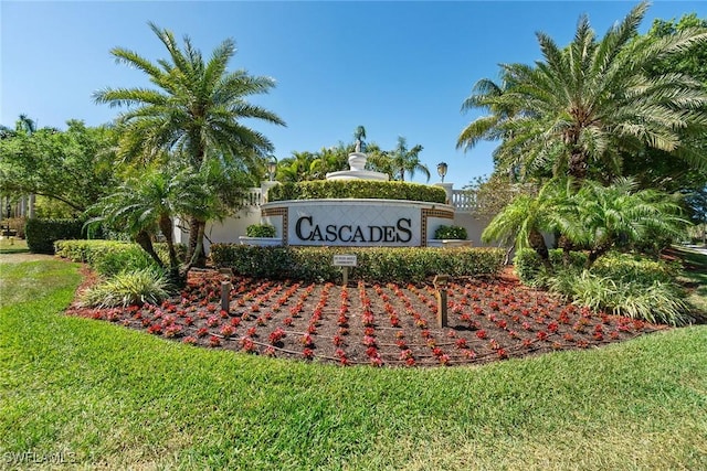 9011 Springview Loop, Estero, FL 33928 - community / neighborhood sign with a yard