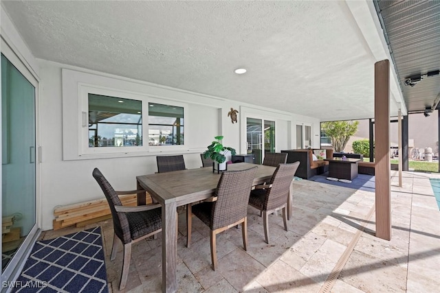 view of patio / terrace featuring outdoor dining space