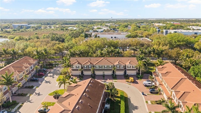 birds eye view of property featuring a residential view