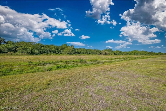 view of nature with a rural view