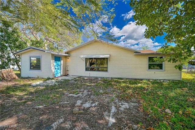 view of ranch-style house