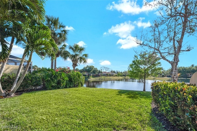 property view of water
