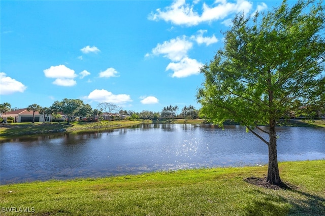 property view of water