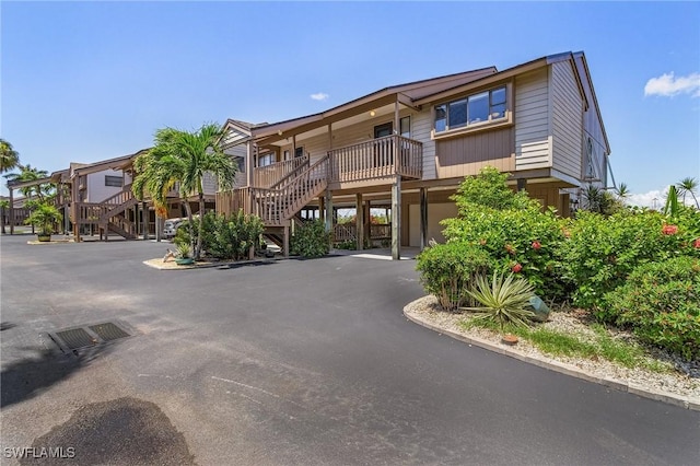 view of property featuring a carport