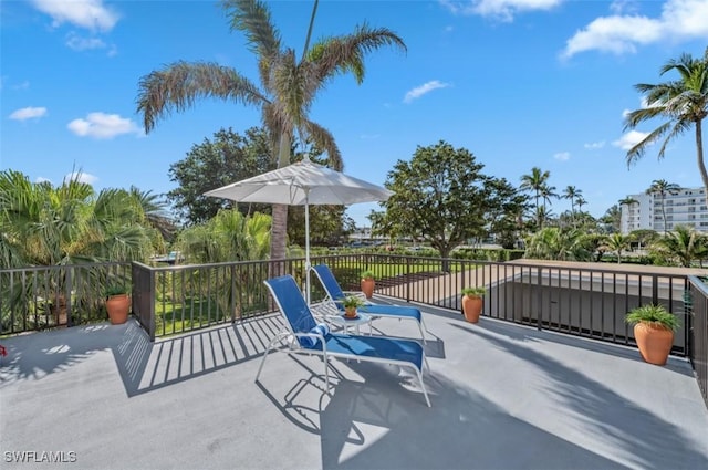 view of patio / terrace