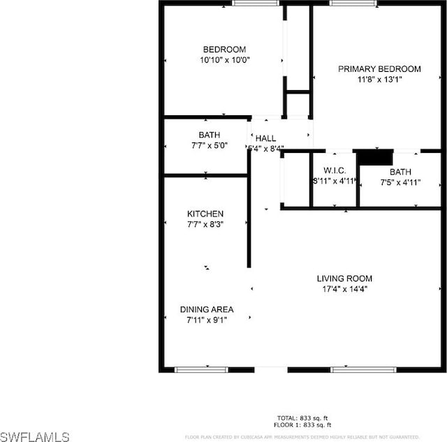 4605 Bayshore Dr Unit G6, Naples, FL 34112 - view of room layout