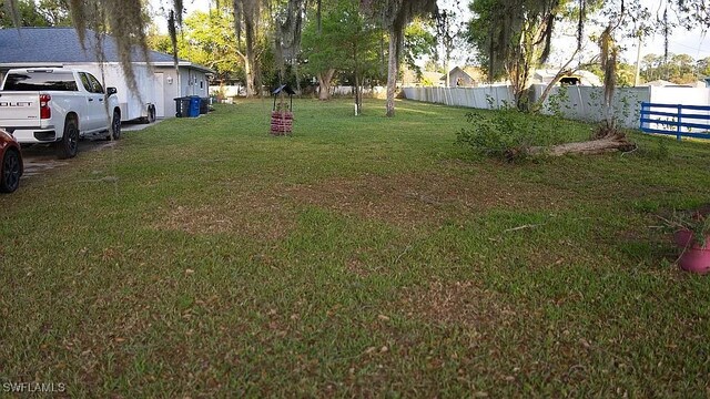 1280 Mcneill Rd, North Fort Myers, FL 33903 - view of yard featuring fence
