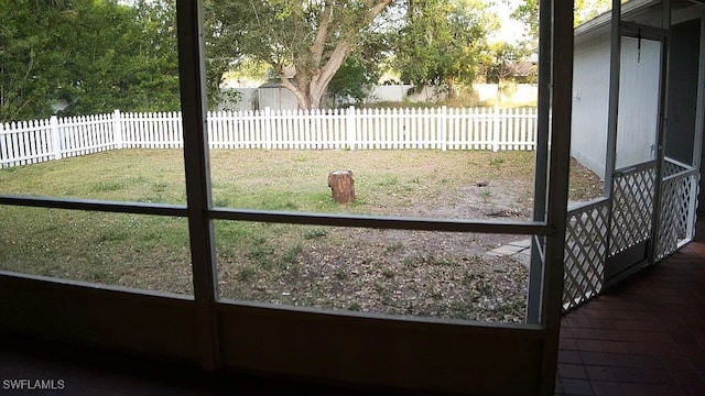1280 Mcneill Rd, North Fort Myers, FL 33903 - view of yard featuring a fenced backyard