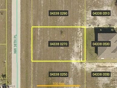 2353 NW 38th Pl, Cape Coral FL, 33993 land for sale