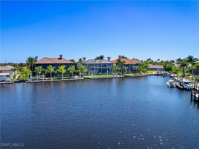 4831 Conover Ct, Fort Myers, FL 33908 - view of water feature with a residential view