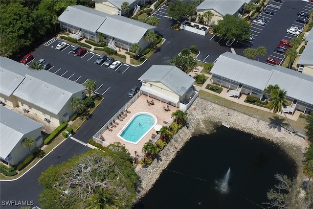 birds eye view of property featuring a residential view