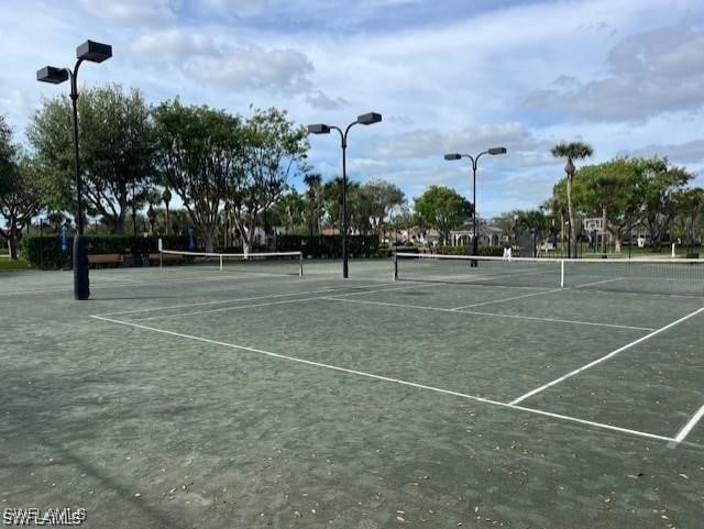 view of sport court