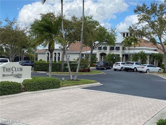 view of road with curbs