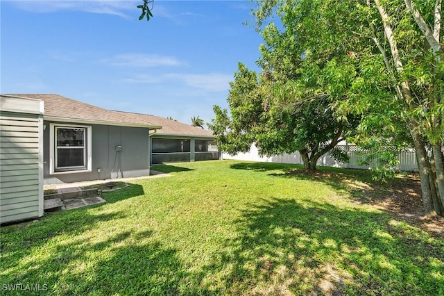 2218 NE 5th Ter, Cape Coral, FL 33909 - view of yard featuring a fenced backyard