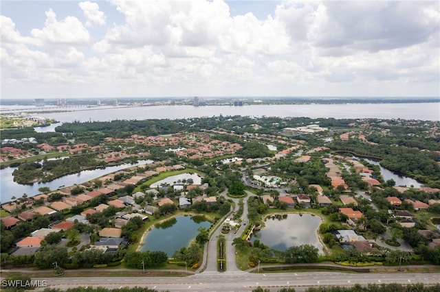 13104 Silver Thorn Loop, North Fort Myers, FL 33903 - aerial view of residential area featuring a large body of water