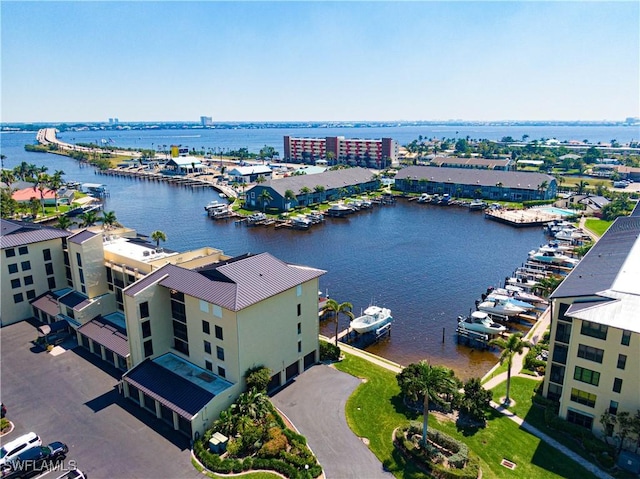 4703 SE 17th Pl Unit 105, Cape Coral, FL 33904 - drone / aerial view of a large body of water