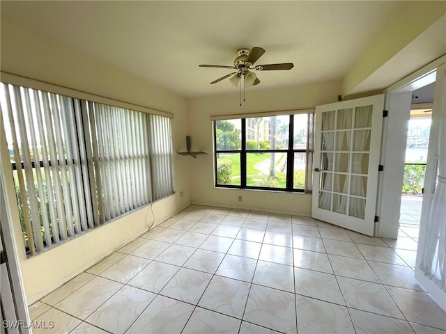 4703 SE 17th Pl Unit 105, Cape Coral, FL 33904 - view of unfurnished sunroom