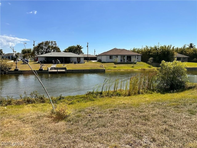 property view of water