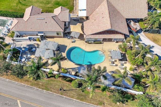 bird's eye view