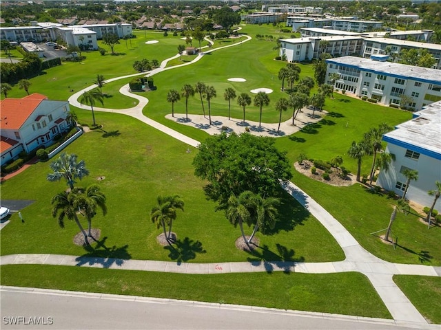 6102 Augusta Dr Unit 209, Fort Myers, FL 33907 - bird's eye view featuring golf course view