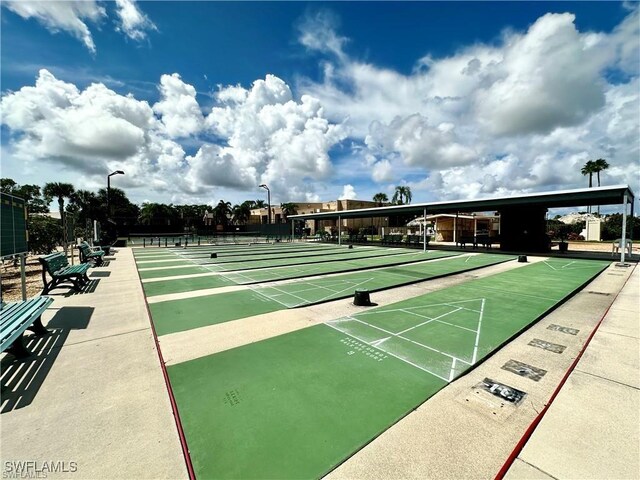 6102 Augusta Dr Unit 209, Fort Myers, FL 33907 - view of community featuring shuffleboard