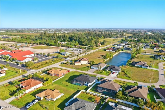 1912 SW 12th St, Cape Coral, FL 33991 - bird's eye view featuring a residential view
