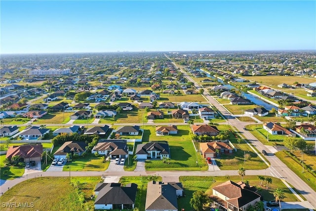 1912 SW 12th St, Cape Coral, FL 33991 - aerial view with a residential view
