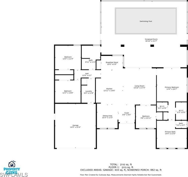 1912 SW 12th St, Cape Coral, FL 33991 - view of layout