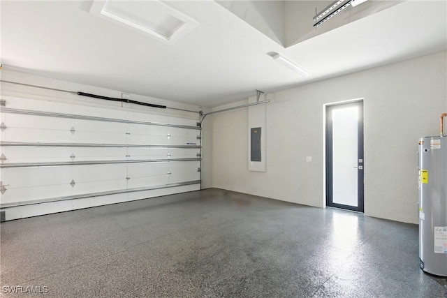 1912 SW 12th St, Cape Coral, FL 33991 - garage featuring electric panel and electric water heater