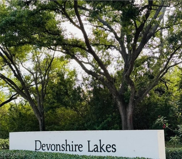 12713 Devonshire Lakes Dr, Fort Myers, FL 33913 - view of community / neighborhood sign