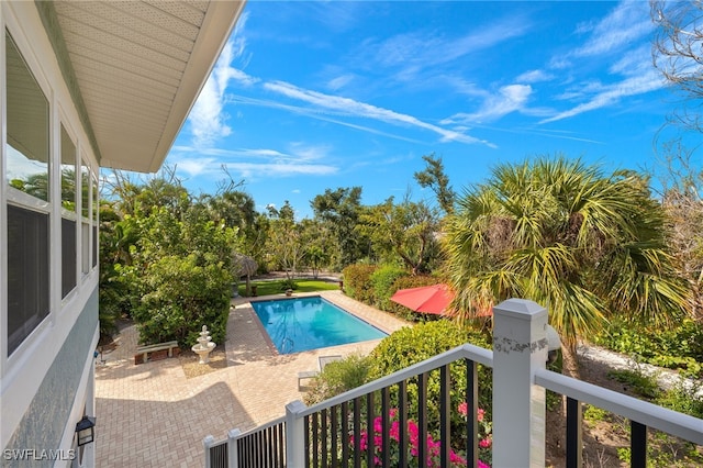 view of outdoor pool