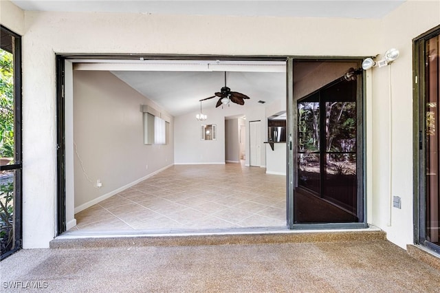 26955 Croise Dr, Bonita Springs, FL 34135 - property entrance with a patio and stucco siding