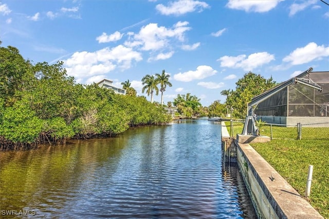 2215 Club House Rd, North Fort Myers, FL 33917 - property view of water