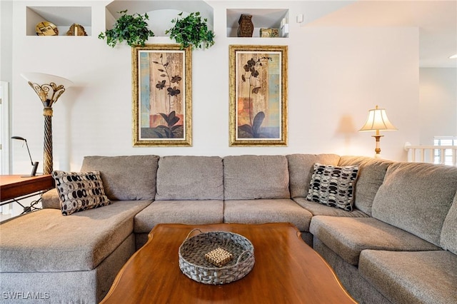 view of living area