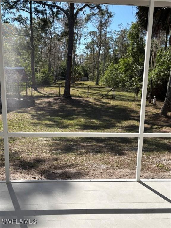 4430 18th Ave NE, Naples, FL 34120 - view of yard