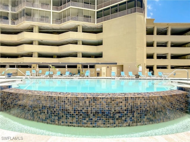 view of community pool