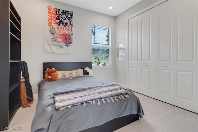 2312 4th Ave SE, Naples, FL 34117 - bedroom with a closet and baseboards