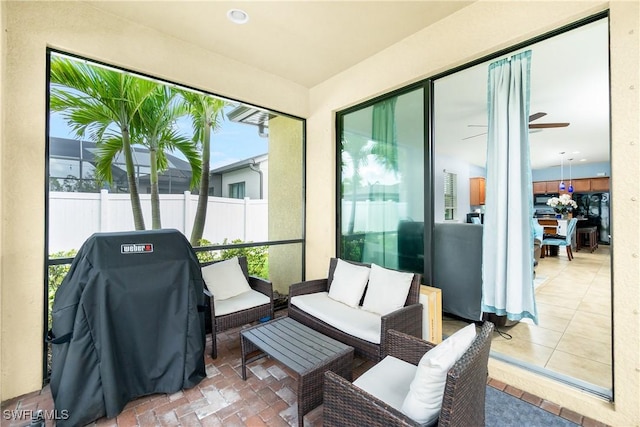 2628 Sherman Oak Dr, North Port, FL 34289 - view of sunroom / solarium