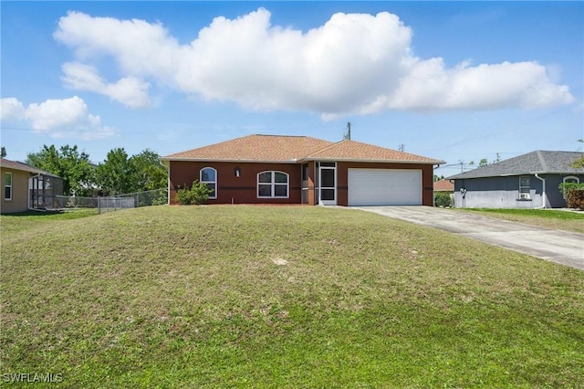 3738 SW 11th Ave, Cape Coral, FL 33914 - single story home featuring driveway, an attached garage, and stucco siding