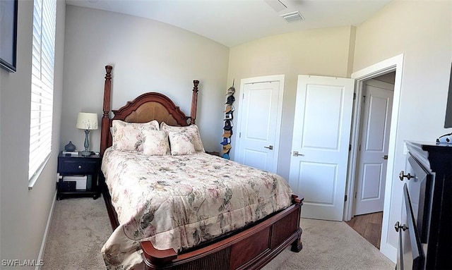 411 SW 19th Ter, Cape Coral, FL 33991 - carpeted bedroom featuring visible vents