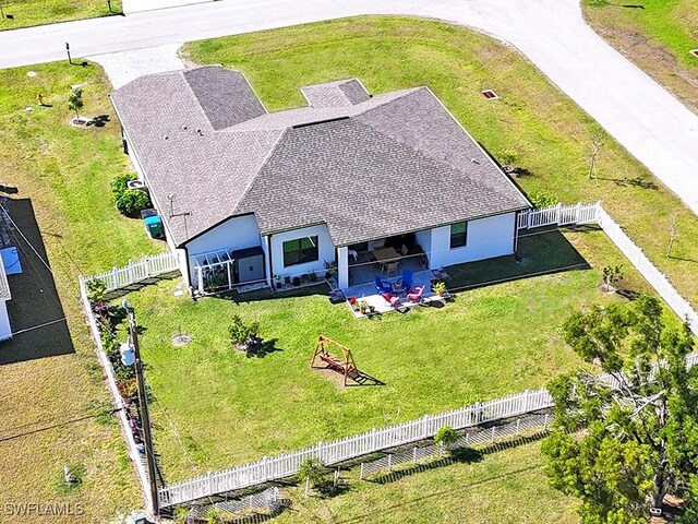 411 SW 19th Ter, Cape Coral, FL 33991 - aerial view