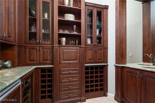 23771 Tuscany Way, Bonita Springs, FL 34134 - bar featuring a sink and bar