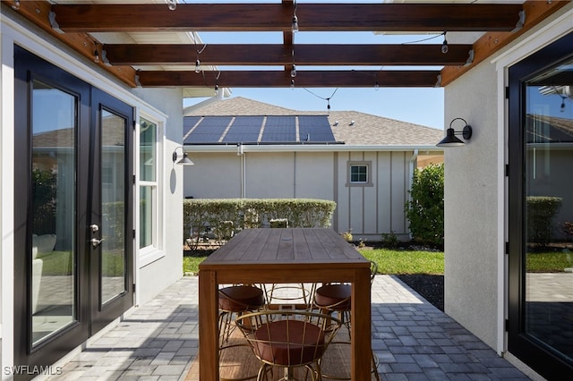 42207 Lake Timber Dr, Punta Gorda, FL 33982 - view of patio featuring outdoor dining space